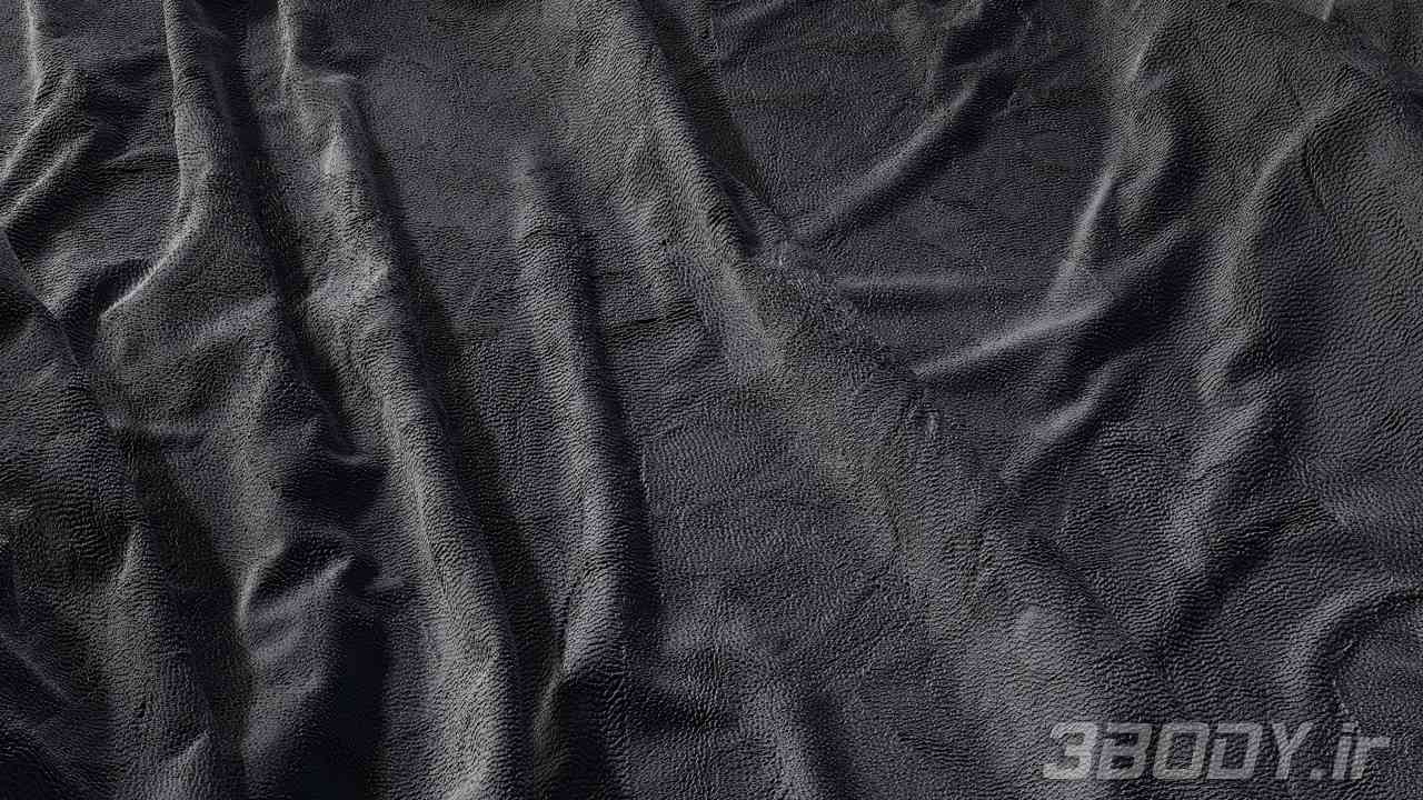 متریال پارچه چرمی leather fabric عکس 1